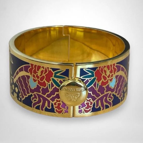 Johnny Was Jewelry - Johnny Was Dragon Hinged Bracelet in Multi sz XS/SM NWT